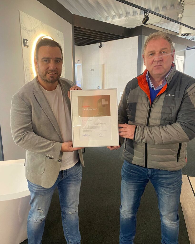 Vielen Dank für Auszeichnung und partnerschaftliche Zusammenarbeit mit Viessmann 1 Beitrag